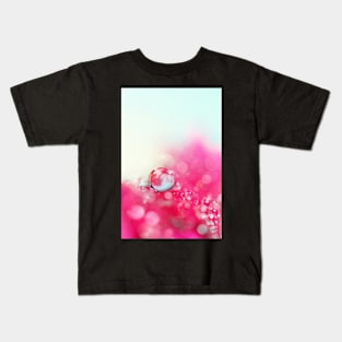 A Drop with Raspberrys and Cream Kids T-Shirt